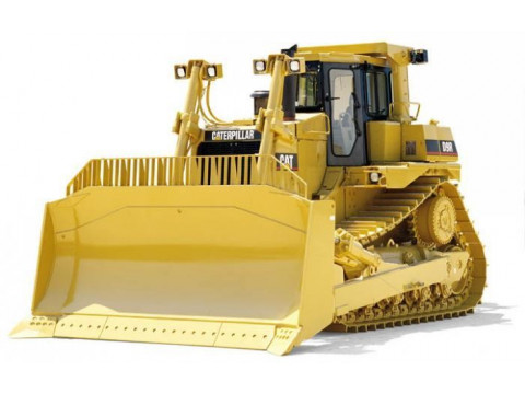 Обзор бульдозер CAT D9R Caterpillar