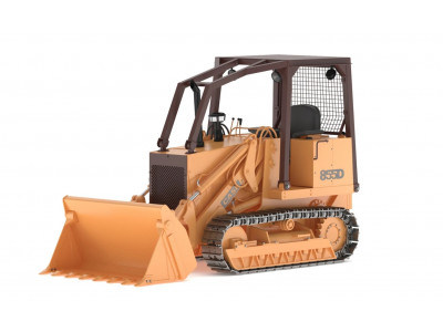 Обзор бульдозер Case 855E 
