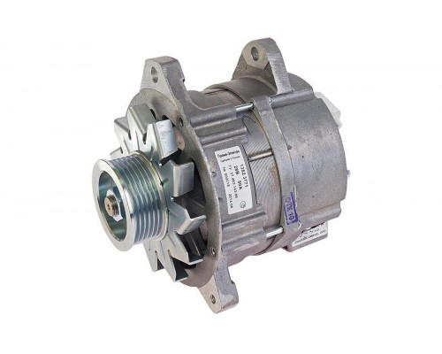 Генератор КАМАЗ дв.740.10-20, 740.13-260, 740.50-350 поликлиновой шкив 24V 50А ПРАМО-Электро